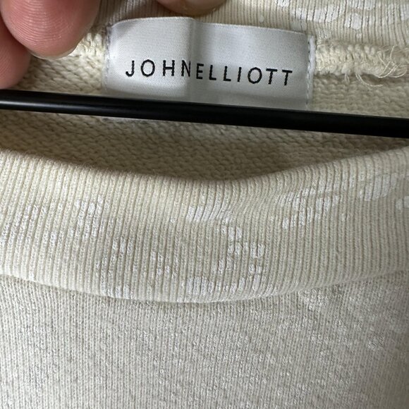 John Elliott Sweater Mens 4 Crewneck Pullover Made USA Textured Knit Casual - Picture 5 of 8